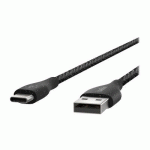BELKIN DURATEK PLUS - CÂBLE USB DE TYPE-C - USB-C POUR USB - 1.22 M