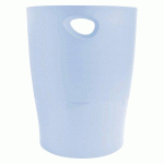 CORBEILLE À PAPIER ECOBIN EXACOMPTA BLEU PASTEL