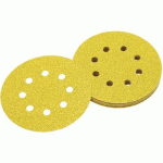 DISQUE ABRASIF VELCRO GRAIN 120 Ø125MM POUR PONCEUSE DWE6423-QS - DEWALT