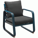 FAUTEUIL TONIO - BLEU - PROLOISIRS