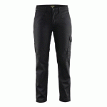 PANTALON DE TRAVAIL INDUSTRIE FEMME NOIR TAILLE 40 - BLAKLADER