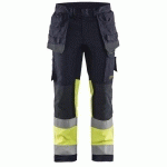 PANTALON DE TRAVAIL MULTINORMES INHÉRENT STRETCH FLUORESCENT TAILLE 44 - BLAKLADER