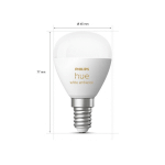 PHILIPS HUE WHITE AMBIANCE GOUTTE E14 5,1 W 470 LM