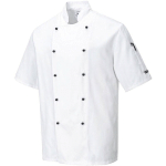 VESTE CUISINE KENT COULEUR : BLANC TAILLE XXXL PORTWEST