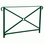 BARRIÈRE HÉRITAGE SIMPLE CROIX 1.50 DOUBLE CROSSE VERT 6005 - PROCITY