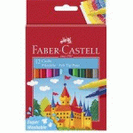 LOT DE 10 - FABER-CASTELL FEUTRE CASTLE, ÉTUI CARTON DE 12 PIÈCES