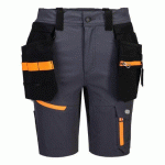 PORTWEST EV444 BERMUDA HOLSTER AMOVIBLES EV4 GRIS MÉTAL - TAILLE 32