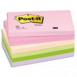 POST-IT LOT DE 12 BLOCS REPOSITIONNABLES COLORIS FLORAL DIMENSIONS 76X127MM 655FL