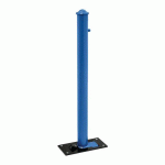 POTELET RABATTABLE SOLIBLOC Ø 76 MM AGORA - BLEU 5010 - PROCITY