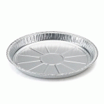 ASSIETTE POUR PIZZA D.21.4X1.9 CM ALUMINIUM (VENDU PAR 500)