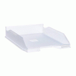LOT DE 6 - CORBEILLE À COURRIER STANDARD EXACOMPTA CRISTAL