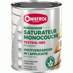 SATURATEUR MONOCOUCHE OWATROL TEXTROL HES INCOLORE (OW20) 20 LITRES - INCOLORE (OW20)