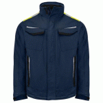 PROJOB 5438 BLOUSON MATELASSE PRIO COTON JAUNE/MARINE - TAILLE XXL