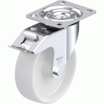 BLICKLE - ROULETTE PIVOTANTE À FREIN Ø 125MM BANDAGE POLYAMIDE PA 6.6 150KG - LE-PO 125G-FI