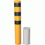 BORNE ACIER Ø 193 X 36 MM AMOVIBLE SANS VERROU L500 MM - SCHAKE