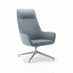 CHAUFFEUSE CITTA LOUNGE AVEC APPUI-TÊTE - 1 PLACE - GRIS BLEU