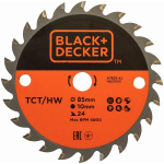BLACK&DECKER - A7525-XJ TCT FEUILLES 85X10 24T