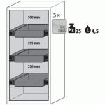 ARMOIRE SÉCURITÉ S-CLASSIC-90 S90.129.060.WDAS GRIS CLAIR