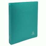 CLASSEUR 4 ANNEAUX 30MM POLYPROPYLÈNE OPAK - A4 MAXI - VERT FONCÉ - LOT DE 20