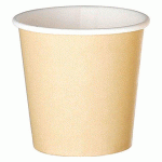 GOBELET EN CARTON KRAFT - 10/12 CL - LOT DE 100
