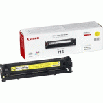 LE TONER JAUNE CANON 1500 PAGES (716) - MANUTAN COLLECTIVITÉS