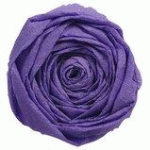 LOT DE 14 - PAPIER CRÉPON, MAUVE