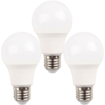 LOT 3 AMPOULES LED STANDARD E27 9W EQUI.60W 806LM 15000H FIRST LEADER
