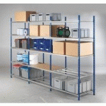 RAYONNAGES INDUSTRIPRO DÉPART 40 X 250 X 125 GRIS