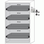 ARMOIRE SÉCURITÉ S-CLASSIC-90 S90.196.120.WDAS JAUNE