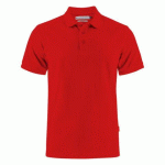 JAMES HARVEST NEPTUNE MODERN POLO PIQUE SLIM FIT HOMMES ROUGE - TAILLE L