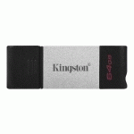 KINGSTON DATATRAVELER 80 - CLÉ USB - 64 GO