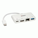 LINDY - STATION D'ACCUEIL - USB-C 3.1 - HDMI - GIGE