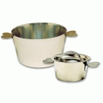 MOULE À CHARLOTTE INOX SANS COUVERCLE D.20 X H.11 CM 300 CL