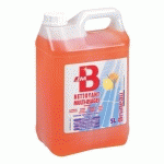NETTOYANT SOLS ET SURFACES BRUNEAU AGRUMES - BIDON DE 5 L