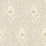 PAPIER PEINT INTISSÉ POUR COULOIR | PAPIER PEINT CHIC MOTIF PLUME POUR ENTRÉE | TAPISSERIE MODERNE PLUME DE PAON POUR SALON - 10,05 X 0,53 M