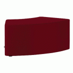 POUF SHIFT+ LANDSCAPE INCURVÉ 60° - 109,9 X 52,8 X 38 CM - MOVER ROUGE - MANUTAN COLLECTIVITÉS