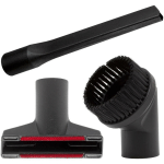 FIXEDBYU - SET DE SUCEUR PLAT AVEC SUCEUR POUR MEUBLES REMBOURRÉS ET BROSSE ASPIRANTE 35MM SUCEUR POUR MEUBLES REMBOURRÉS PETIT + SUCEUR PLAT +