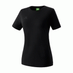 T-SHIRT TEAMSPORT - ERIMA - CASUAL BASIC FEMME NOIR