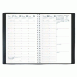 AGENDA QUO VADIS AFFAIRE S CLASSIQUE SEMAINIER - ANNÉE 2026 - 10 X 15 CM NOIR