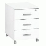 CAISSON MOBILE EDEN 3 TIROIRS BLANC