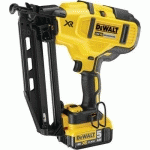 CLOUEUR DE FINITION 16GA XR 18V 5AH LI-ION BRUSHLESS - DEWALT