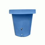 CUVE DÉCORATIVE DE RÉCUPÉRATION D'EAU 400 L BLEUE OU COULEUR LAVANDE