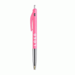 LOT DE 500 - STYLO BILLE BIC M10® CLIC PUBLICITAIRE RÉTRACTABLE POINTE 0,4 MM - ÉCRITURE EXTRA-FINE - MARQUAGE 1 COULEUR