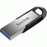 SANDISK CLÉ USB ULTRA FLAIR 16 GO USB 3.0 (USB-A) ARGENT