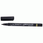 STYLO FEUTRE STAEDTLER LUMOCOLOR 318 F PERMANENT ÉCRITURE FINE - ÉTUI DE 4 COULEURS CLASSIQUES