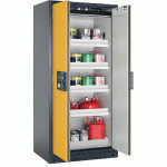 ARMOIRE SÉCURITÉ Q-CLASSIC-90 Q90.195.090 GRIS/JAUNE - MANUTAN COLLECTIVITÉS