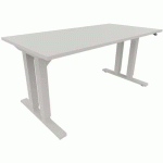 BUREAU RÉGLABLE HEAVY DUTY DOUBLE - 1730 MM - GRIS - ACTIFORCE