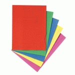 CHEMISE DOSSIER 2 RABATS OXFORD 23 X 31 CM COULEURS VIVES ASSORTIES - PAQUET DE 50