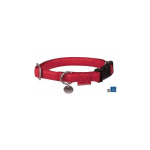 COLLIER RÉGLABLE MAC LEATHER ROUGE TAILLE : T1 - ROUGE