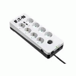 EATON PB8TUD PROTECTION SURTENSION NOIR, BLANC 8 SORTIE(S) CA 220 - 250 V 1,5 M